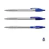 ErichKrause R-301 Matic Boligrafo Retractil Punta de Bola 1.0mm - Tinta de Secado Rapido - Cuerpo Transparente - Color Azul | Ah
