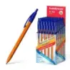 Erichkrause R-301 Naranja Matic Boligrafo Retractil Punta 0.7mm - Cuerpo Hexagonal Opaco - Tinta de Secado Rapido - Color Azul |