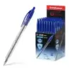 Erichkrause Boligrafo Automatico U-208 Classic Matic - Ultra Glide Technology - Cuerpo Transparente con Grip - Color Azul | Ahor