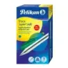 Pelikan Stick Super Soft Boligrafo Trazo 1mm - Tinta Super Fluida - Empuñadura Triangular - Color Verde | Ahorro Imprimiendo