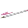 Bic Cristal Fun Boligrafo de Bola - Punta Gruesa de 1.6mm - Tinta con Base de Aceite - Color Rosa | Ahorro Imprimiendo