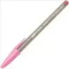 Bic Cristal Fun Boligrafo de Bola - Punta Gruesa de 1.6mm - Tinta con Base de Aceite - Color Rosa | Ahorro Imprimiendo