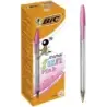 Bic Cristal Fun Boligrafo de Bola - Punta Gruesa de 1.6mm - Tinta con Base de Aceite - Color Rosa | Ahorro Imprimiendo