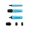 Erichkrause Visioline V-12 Marcador Fluorescente - Punta Biselada - Tinta a Base de Agua - Color Azul | Ahorro Imprimiendo