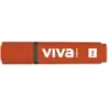 Molin Viva Marcador Fluorescente - Trazo entre 1 y 5mm - Tinta con Base de Agua - Color Rojo | Ahorro Imprimiendo
