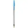 Bic Cristal Fun Boligrafo de Bola - Punta Gruesa de 1.6mm - Tinta con Base de Aceite - Color Azul Turquesa | Ahorro Imprimiendo