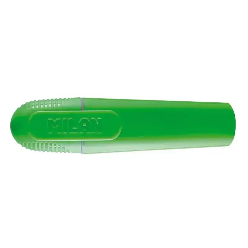 Milan Marcador Fluorescente - Punta Biselada 1 - 4.8mm - Color Verde | Ahorro Imprimiendo