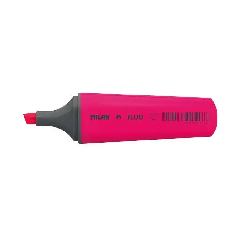 Milan Marcador Fluorescente - Punta Biselada 1 - 4.8mm - Color Rosa | Ahorro Imprimiendo