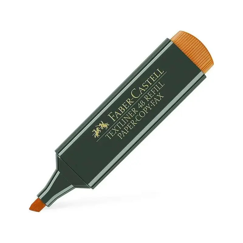 Faber-Castell Rotulador Marcador Fluorescente Textliner 48 - Punta Biselada - Trazo entre 1.2mm y 5mm - Tinta con Base de Agua -
