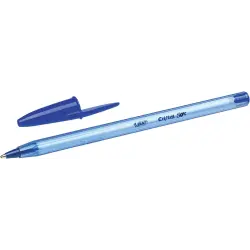 Bic Cristal Soft Boligrafos de Bola - Punta Media de 1.2mm - Trazo 0.45mm - Escritura mas Fluida - Color Azul | Ahorro Imprimien