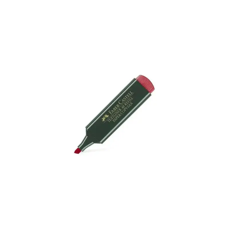 Faber-Castell Rotulador Marcador Fluorescente Textliner 48 - Punta Biselada - Trazo entre 1.2mm y 5mm - Tinta con Base de Agua -