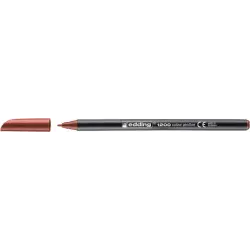 Edding 1200 Rotulador - Punta Redonda - Trazo 1mm - Tinta con Base de Agua - Color Marron | Ahorro Imprimiendo