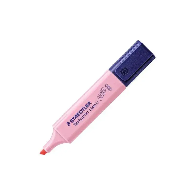 Staedtler Textsurfer Classic 364 Pastel Marcador Fluorescente - Punta Biselada - Trazo entre 1 - 5mm - Tinta con Base de Agua -