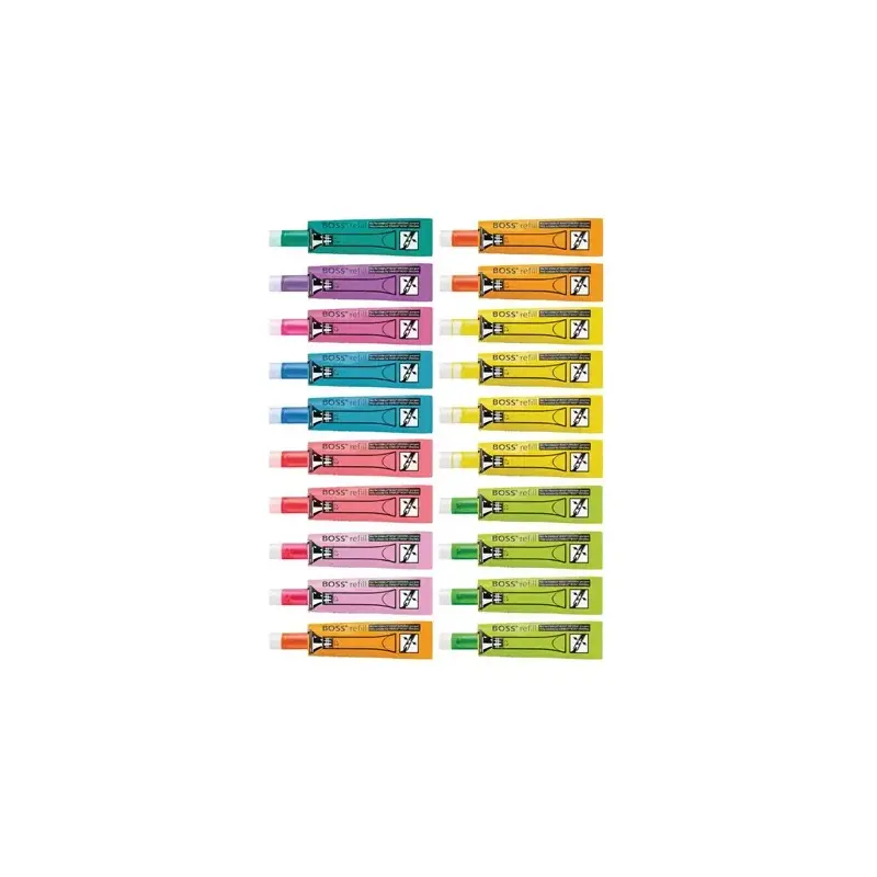 Stabilo Boss 70 Recarga de 3ml para Marcador Fluorescente - Tinta con Base de Agua - Colores Surtidos | Ahorro Imprimiendo