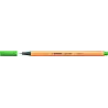 Stabilo Point 88 Rotulador de Punta Fina de Fibra - Trazo de 0.4 mm - Tinta con Base de Agua - Color Verde | Ahorro Imprimiendo