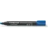 Staedtler Lumocolor 350 Rotulador Permanente - Punta Biselada 2-5mm aprox. - Tinta Base de Alcohol - Secado Rapido - Color Azul