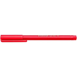 Staedtler Ball 432 Boligrafo Punta de Bola - Punta 0.45mm - Tinta Indeleble - Color Rojo | Ahorro Imprimiendo