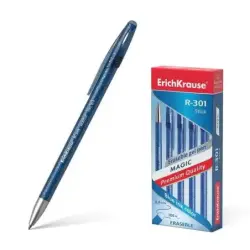 Erichkrause R-301 Magic Gel Boligrafo Borrable - Tinta Gel - Punta de 0.5mm - Trazo de 0.4mm - Cuerpo Semitransparente con Efect
