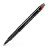 Faber-Castell Multimark Rotulador Permanente - Ancho de Trazo 0.4mm - Goma de Borrar Integrada - Resistente a la Luz y al Agua -