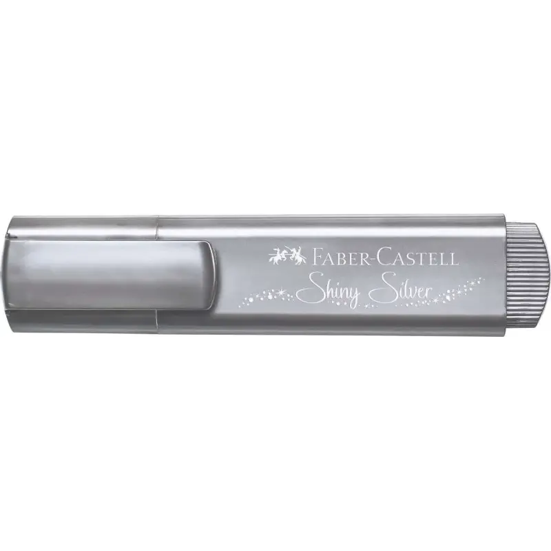 Faber-Castell Textliner 46 Metallic Marcador Fluorescente - Punta Biselada - Trazo entre 1mm y 5mm - Tinta con Base de Agua - Co