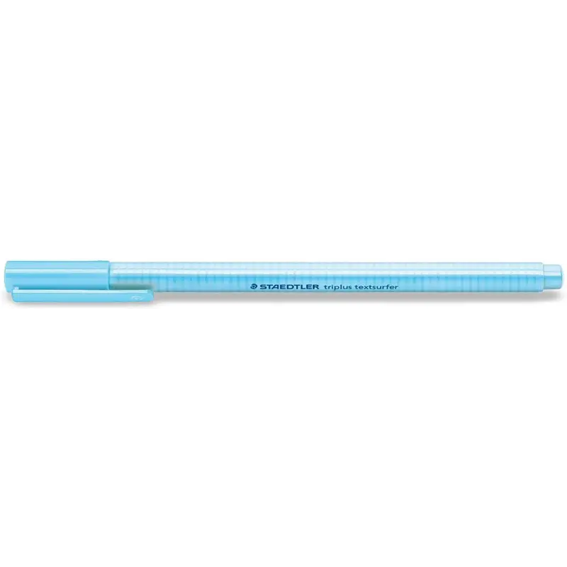 Staedtler Triplus Textsurfer 362 Rotulador Fluorescente - Trazo entre 1 a 4mm aprox. - Tinta Base de Agua - Color Azul Cielo | A