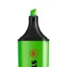 Stabilo Boss 70 Rotulador Marcador Fluorescente - Trazo entre 2 y 5mm - Recargable - Tinta con Base de Agua - Color Verde Fluore