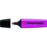 Stabilo Boss 70 Rotulador Marcador Fluorescente - Trazo entre 2 y 5mm - Recargable - Tinta con Base de Agua - Color Magenta Fluo