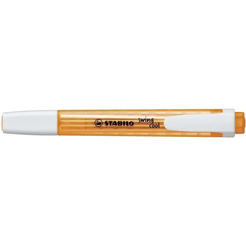 Stabilo Swing Cool Marcador Fluorescente - Cuerpo Plano - Punta Biselada - Trazo entre 1 y 4mm - Tinta con Base de Agua - Antise