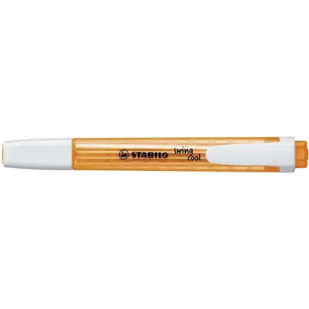 Stabilo Swing Cool Marcador Fluorescente - Cuerpo Plano - Punta Biselada - Trazo entre 1 y 4mm - Tinta con Base de Agua - Antise