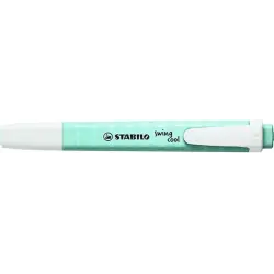 Stabilo Swing Cool Pastel Marcador Fluorescente - Cuerpo Plano - Punta Biselada - Trazo entre 1 y 4mm - Tinta con Base de Agua -