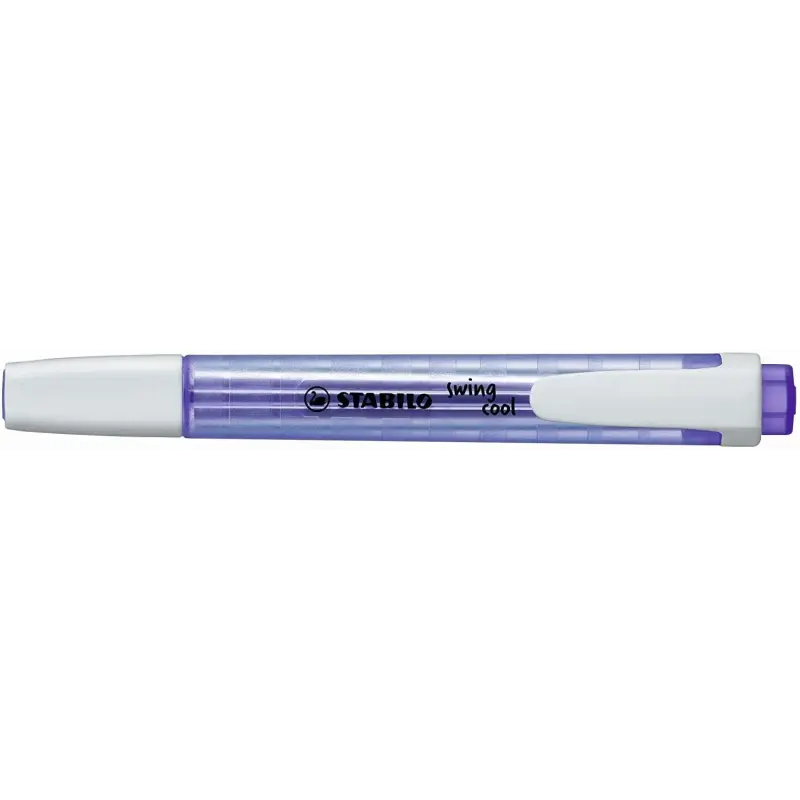 Stabilo Swing Cool Marcador Fluorescente - Cuerpo Plano - Punta Biselada - Trazo entre 1 y 4mm - Tinta con Base de Agua - Antise