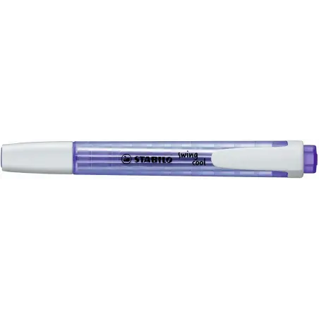 Stabilo Swing Cool Marcador Fluorescente - Cuerpo Plano - Punta Biselada - Trazo entre 1 y 4mm - Tinta con Base de Agua - Antise