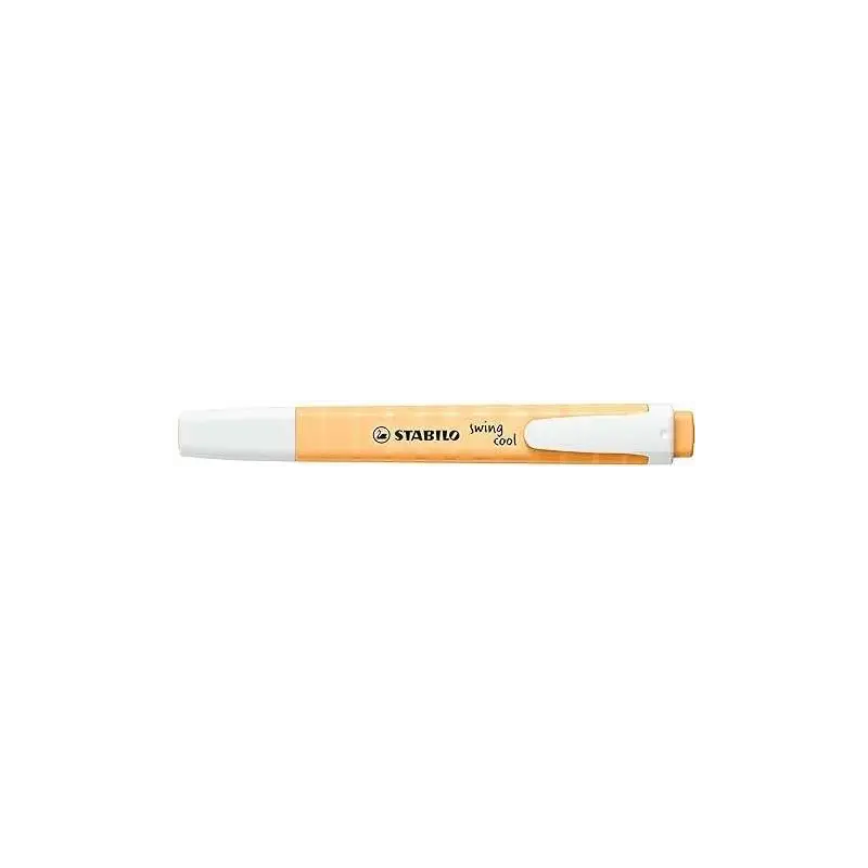Stabilo Swing Cool Pastel Marcador Fluorescente - Cuerpo Plano - Punta Biselada - Trazo entre 1 y 4mm - Tinta con Base de Agua -