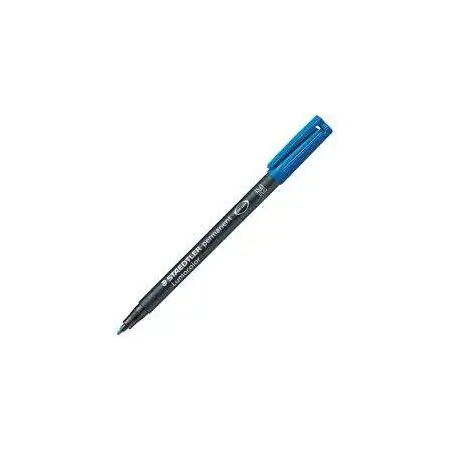 Staedtler Lumocolor 317 Rotulador Permanente - Punta Media Redonda - Trazo 1mm Aprox - Capuchon con Clip - Secado Rapido - Color