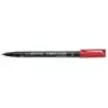 Staedtler Lumocolor 317 Rotulador Permanente - Punta Media Redonda - Trazo 1mm Aprox - Capuchon con Clip - Secado Rapido - Color