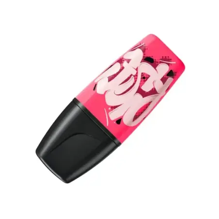 Stabilo Boss Mini by Snooze One Mini Marcador Fluorescente - Trazo entre 2 y 5mm - Tinta con Base de Agua - Antisecado - Color R