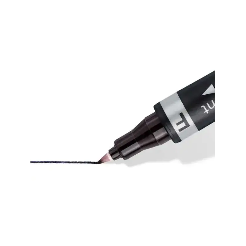 Staedtler Lumocolor 348 Rotulador Permanente de Doble Punta - Secado Rapido - Color Rojo | Ahorro Imprimiendo