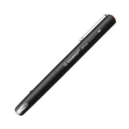 Stabilo Dr!ver Rotulador de Punta Fina 0.4mm - Tinta a Prueba de Manchas, Inodora y con Base al Agua - Fabricado con 94% de Biop