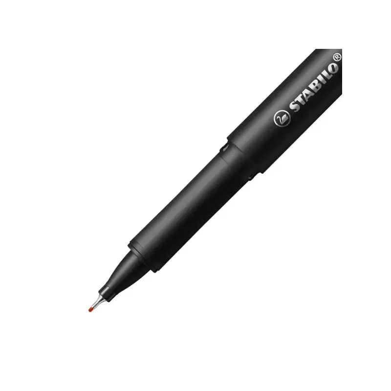 Stabilo Dr!ver Rotulador de Punta Fina 0.4mm - Tinta a Prueba de Manchas, Inodora y con Base al Agua - Fabricado con 94% de Biop