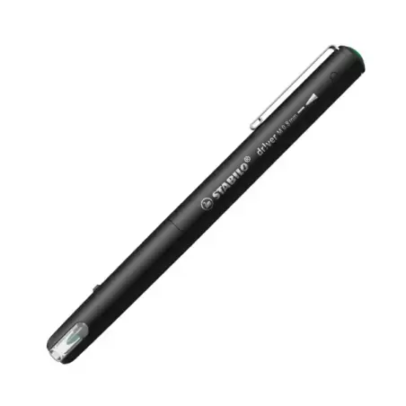 Stabilo Dr!ver Rotulador de Punta Media 0.8mm - Tinta a Prueba de Manchas, Inodora y con Base al Agua - Fabricado con 94% de Bio