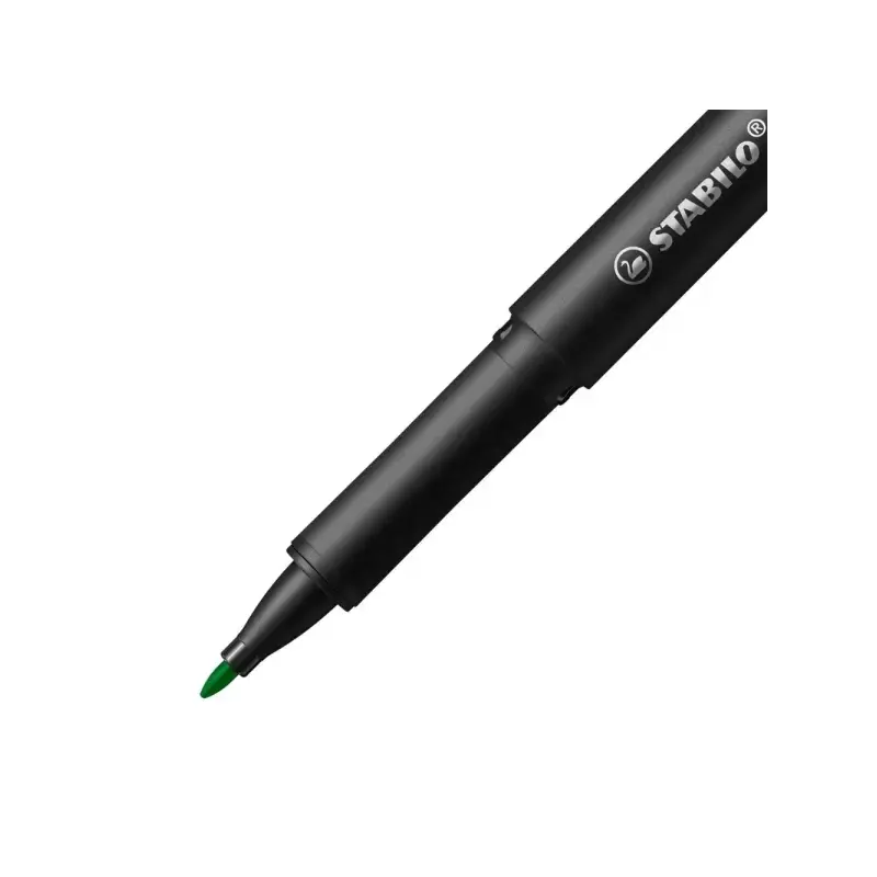 Stabilo Dr!ver Rotulador de Punta Media 0.8mm - Tinta a Prueba de Manchas, Inodora y con Base al Agua - Fabricado con 94% de Bio