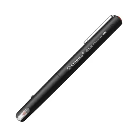 Stabilo Dr!ver Rotulador de Punta Media 0.8mm - Tinta a Prueba de Manchas, Inodora y con Base al Agua - Fabricado con 94% de Bio