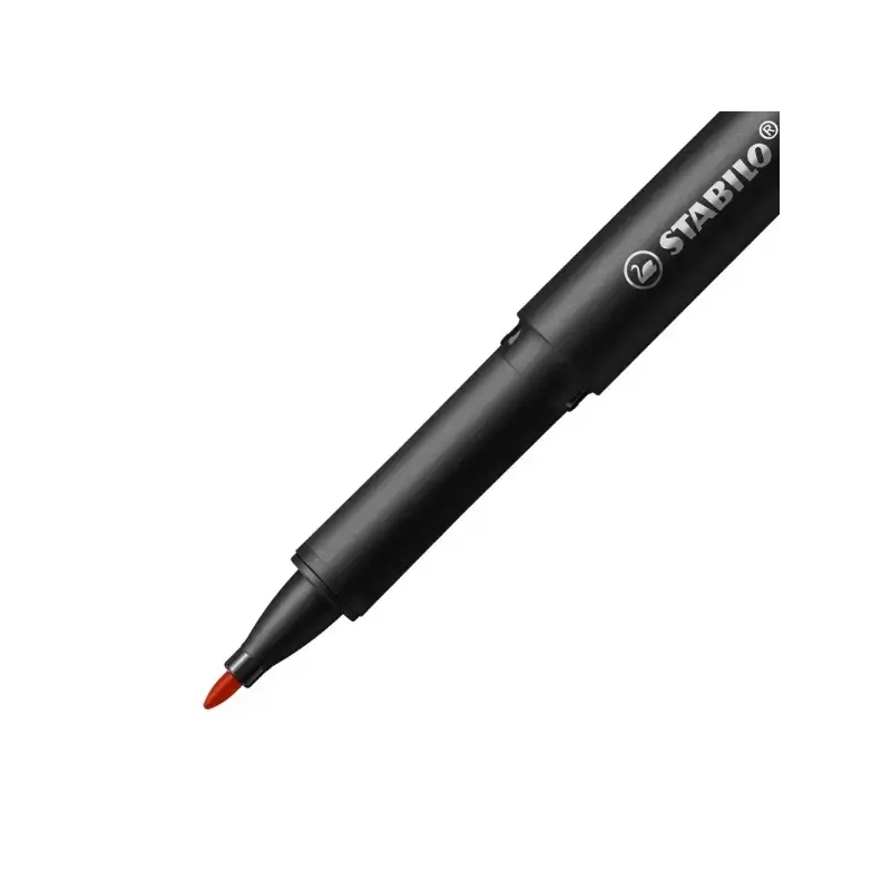 Stabilo Dr!ver Rotulador de Punta Media 0.8mm - Tinta a Prueba de Manchas, Inodora y con Base al Agua - Fabricado con 94% de Bio