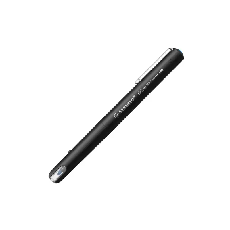 Stabilo Dr!ver Rotulador de Punta Media 0.8mm - Tinta a Prueba de Manchas, Inodora y con Base al Agua - Fabricado con 94% de Bio