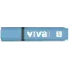Molin Viva Pack de 4 Marcadores Fluorescentes - Trazo entre 1 y 5mm - Tinta con Base de Agua - Colores Surtidos | Ahorro Imprimi