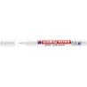Edding 4095 Rotulador de Tiza Liquida - Punta Redonda - Trazo entre 2 y 3mm - Olor Neutro - Color Blanco | Ahorro Imprimiendo