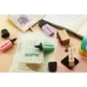 Stabilo Boss Mini Pastel Pack de 3 Marcadores Fluorescentes - Trazo entre 2 y 5mm - Tinta con Base de Agua - Antisecado - Colore