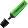 Stabilo Boss 70 Pack de 4 Marcadores Fluorescentes - Trazo entre 2 y 5mm - Recargable - Tinta con Base de Agua - Color Verde | A