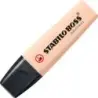 Stabilo Boss Naturecolors Pack de 4 Marcadores - Trazo entre 2 y 5mm - Tinta con Base de Agua - Colores Negro, Beige, Gris Calid