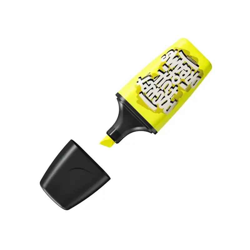Stabilo Boss Mini by Snooze One Pack de 3 Mini Marcadores Fluorescentes - Trazo entre 2 y 5mm - Tinta con Base de Agua - Antisec
